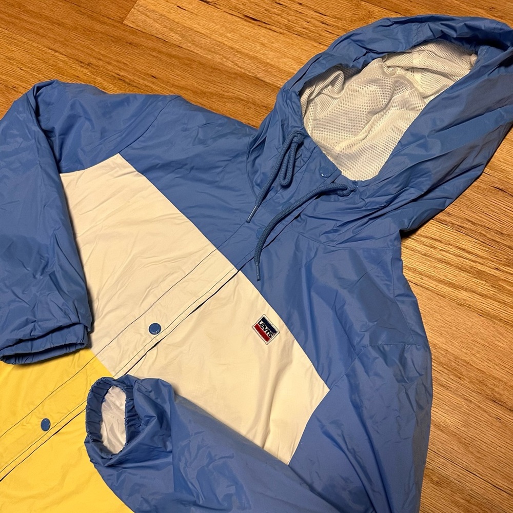 Levis color blocked windbreaker